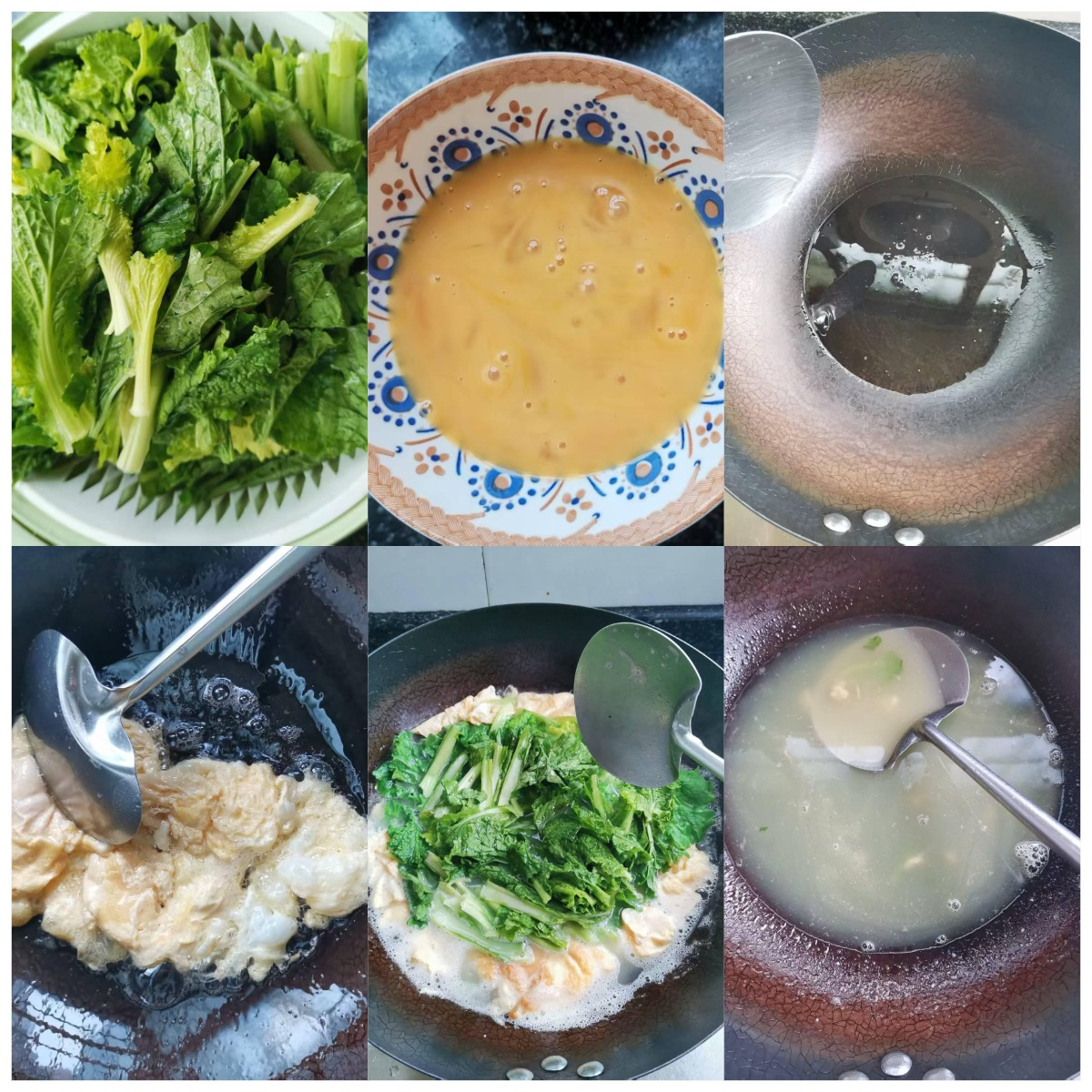 一个人做饭的过程